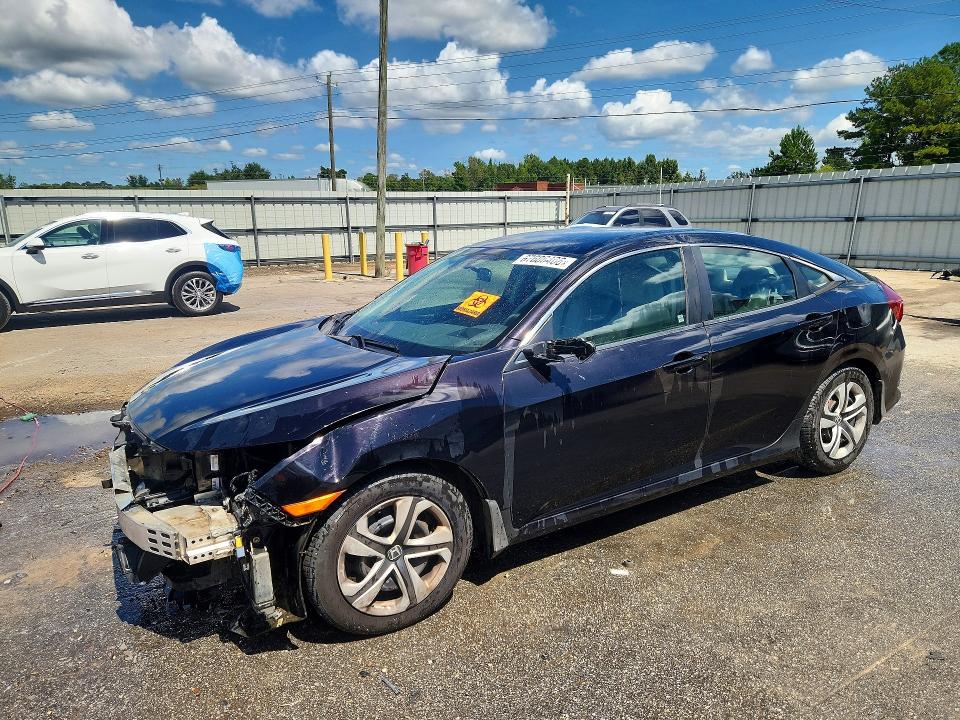 HONDA CIVIC 2016 with VIN 19XFC2F58GE045897 - Photo from auction