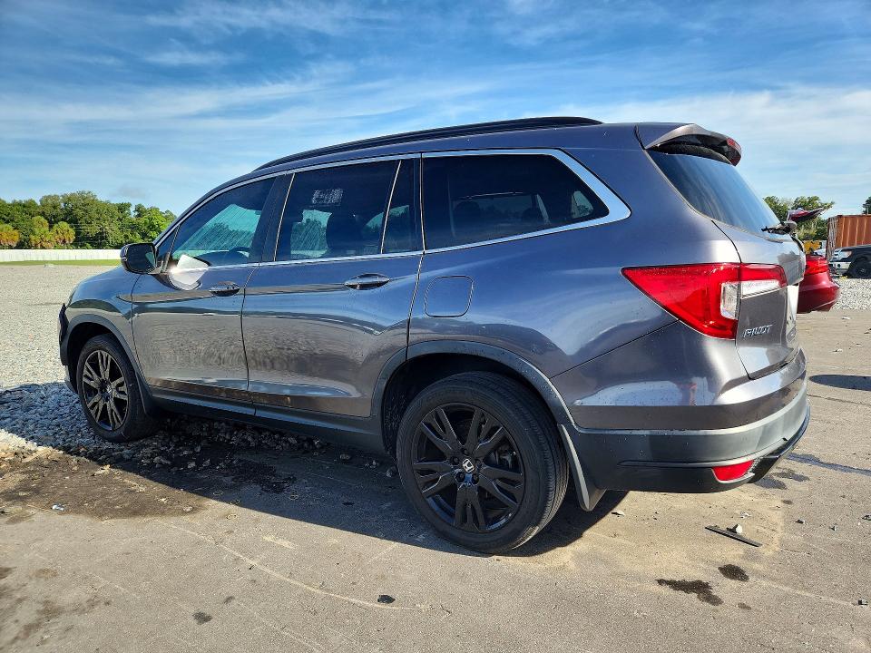 Photo 2 from auction – 2021 HONDA PILOT with VIN 5FNYF6H27MB008467