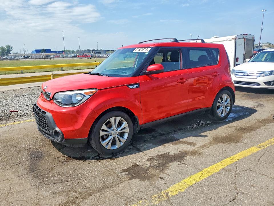 KIA SOUL 2015 with VIN KNDJP3A51F7770445 - Photo from auction