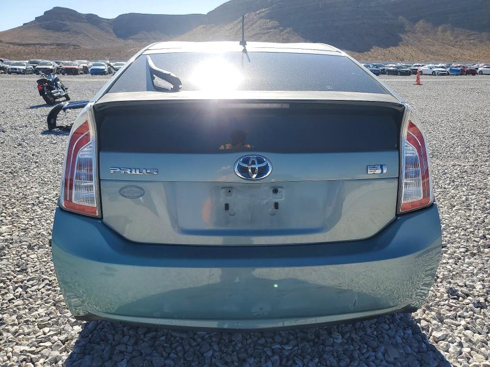 Photo 6 from auction – 2012 TOYOTA PRIUS with VIN JTDKN3DU0C1592443