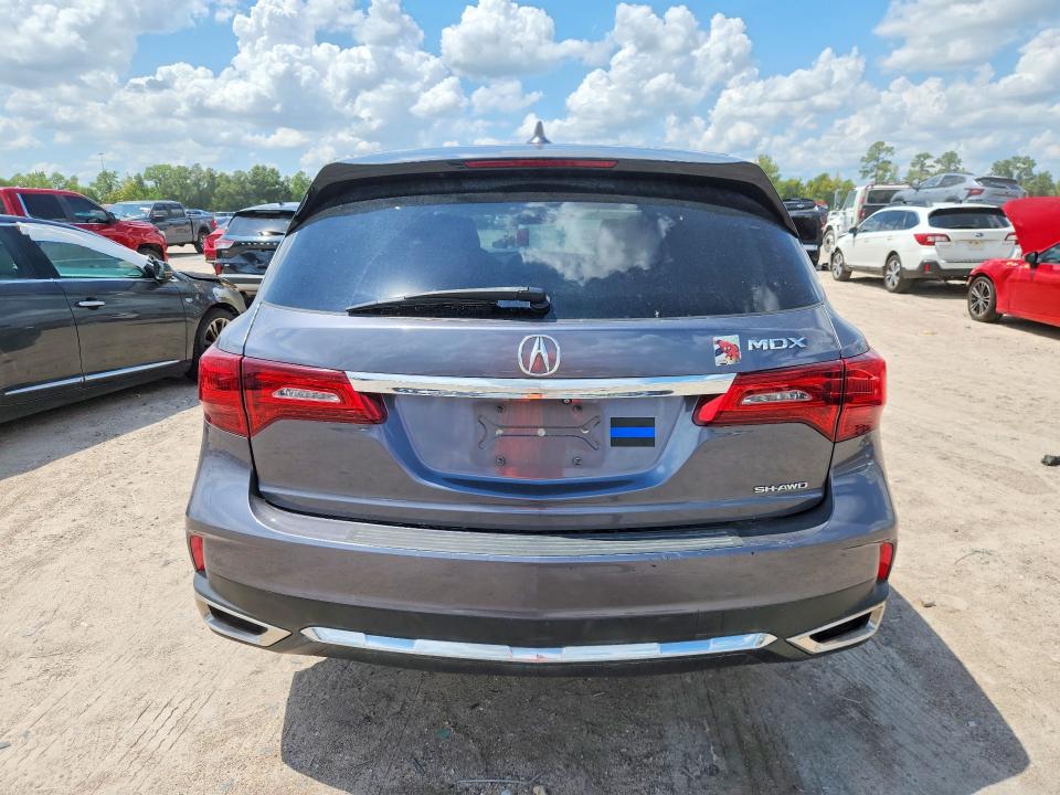 Photo 6 from auction – 2017 ACURA MDX with VIN 5FRYD4H34HB007980