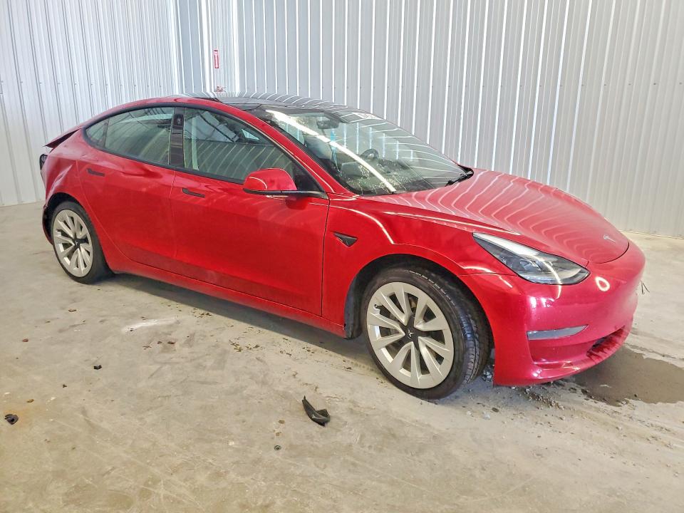 Photo 4 from auction – 2022 TESLA MODEL 3 with VIN 5YJ3E1EB0NF288626