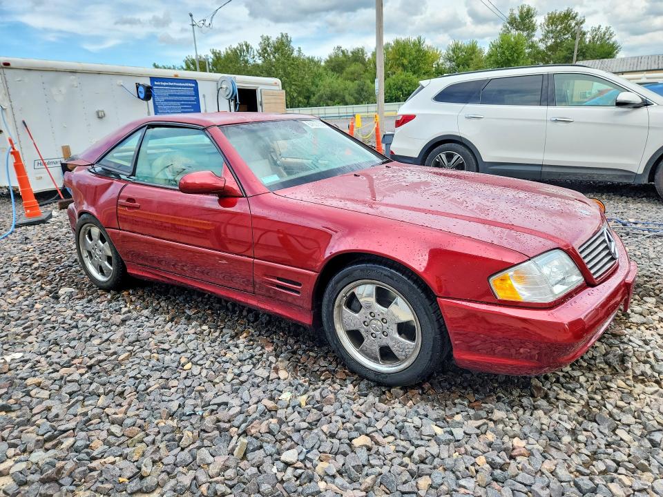 Photo 4 from auction – 2002 MERCEDES-BENZ SL with VIN WDBFA68F22F202212