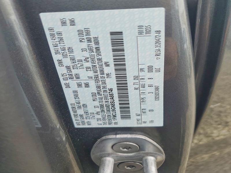 Photo 14 from auction – 2025 FORD ESCAPE with VIN 1FMCU9GN8SUA88746