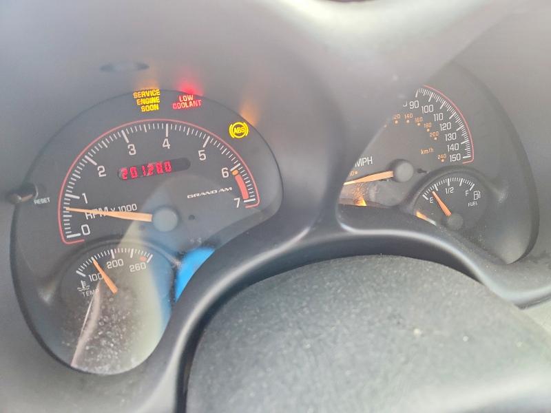 Снимка 9 от търг – 2002 PONTIAC GRAND AM с VIN 1G2NW12E62C134939