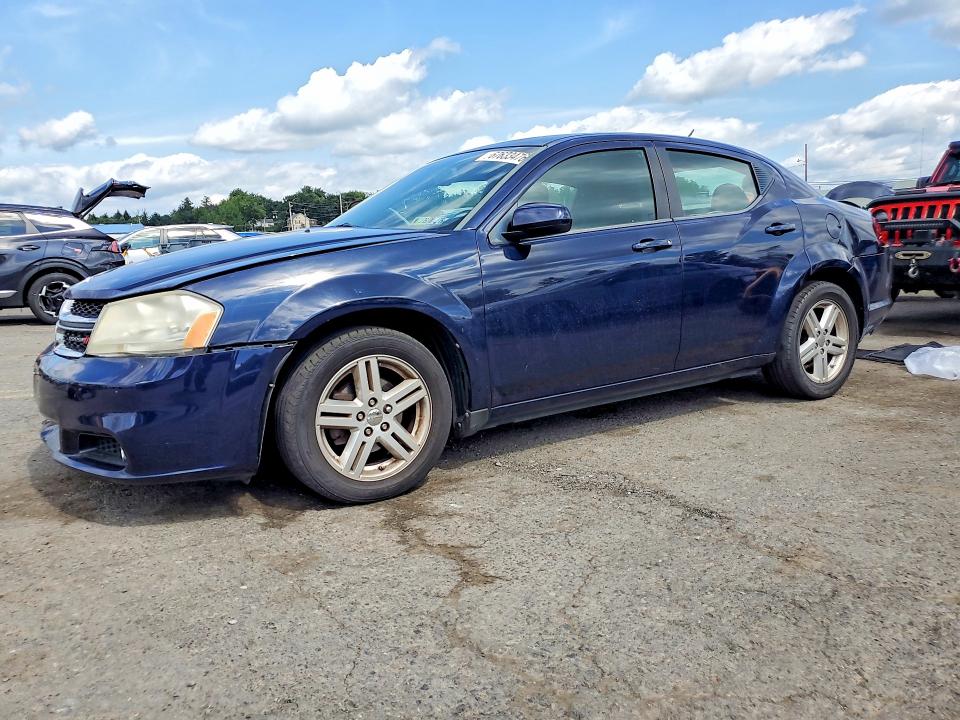 DODGE AVENGER 2013 with VIN 1C3CDZCB1DN768084 - Photo from auction