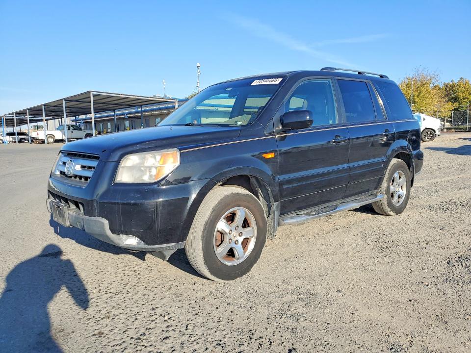 HONDA PILOT 2008 с VIN 5FNYF28728B013649 - Снимка от търг