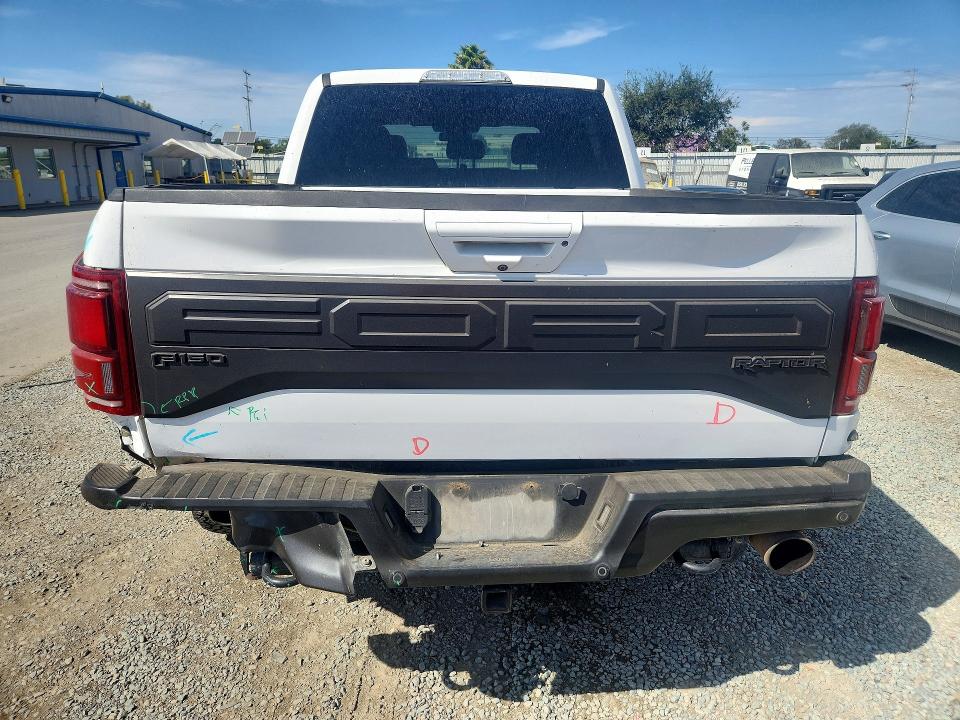 Photo 6 from auction – 2018 FORD F150 with VIN 1FTFW1RG4JFE48741