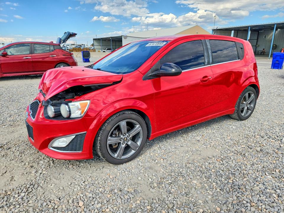 CHEVROLET SONIC 2016 with VIN 1G1JG6SB6G4110564 - Photo from auction