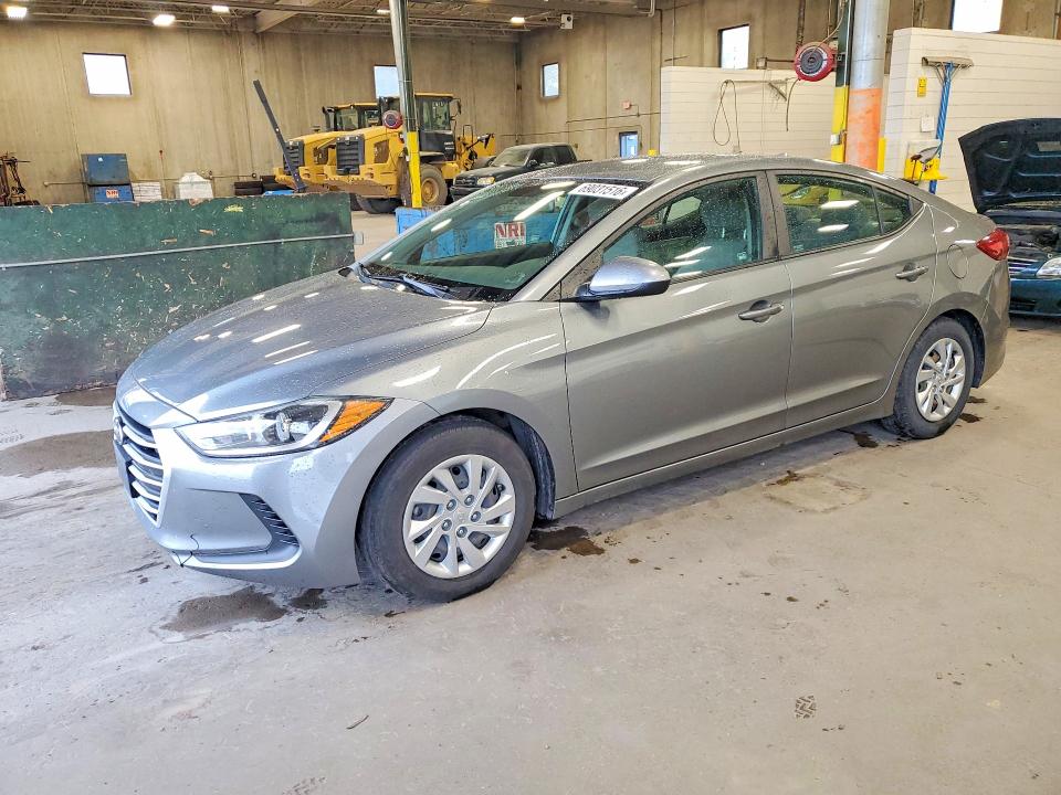 HYUNDAI ELANTRA 2017 с VIN KMHD74LF2HU423943 - Снимка от търг
