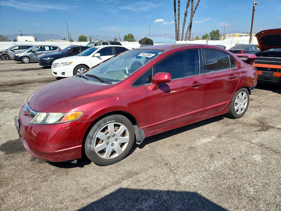 HONDA CIVIC 2008 с VIN 2HGFA16568H529154 - Снимка от търг