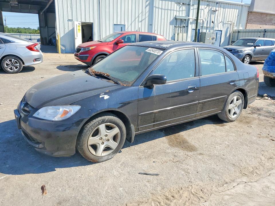 Снимка 1 от търг – 2004 HONDA CIVIC с VIN 2HGES26824H598264