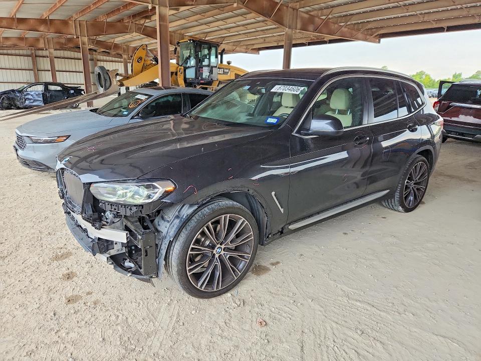 BMW X3 2024 with VIN 5UX43DP04R9V11059 - Photo from auction