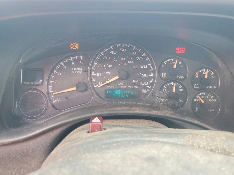 Снимка 9 от търг – 2002 CHEVROLET AVALANCHE с VIN 3GNEK13T62G307805