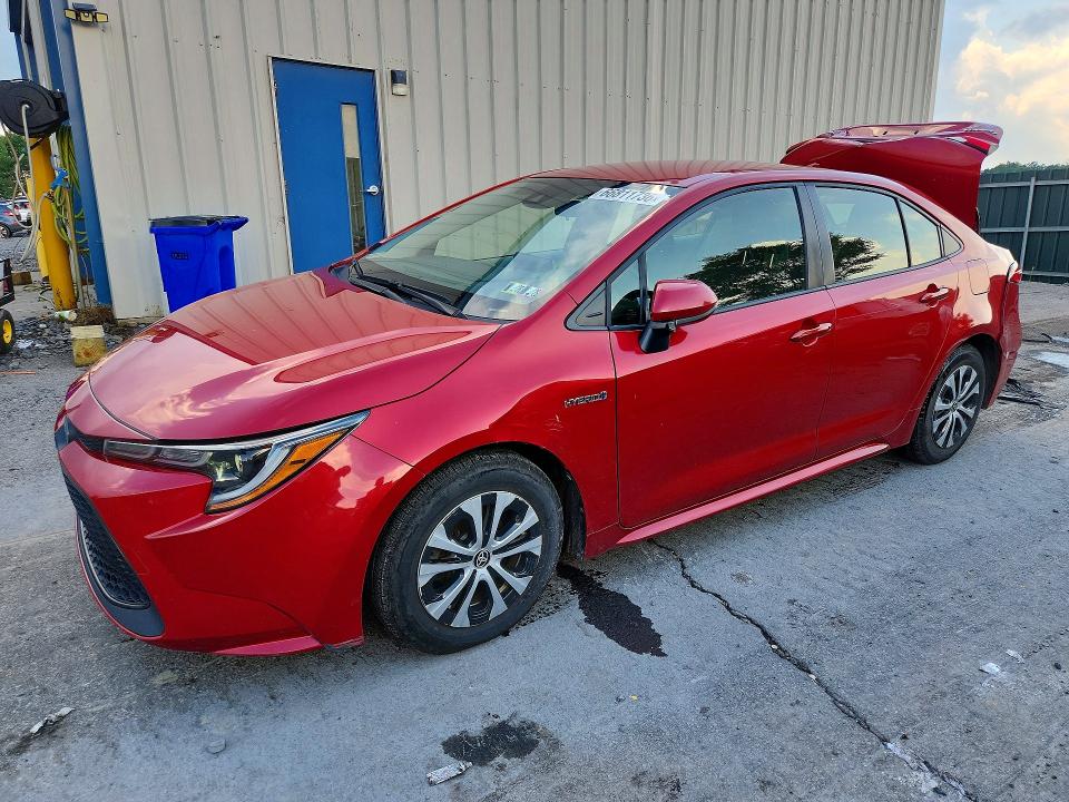 TOYOTA COROLLA 2021 with VIN JTDEAMDE8MJ003986 - Photo from auction