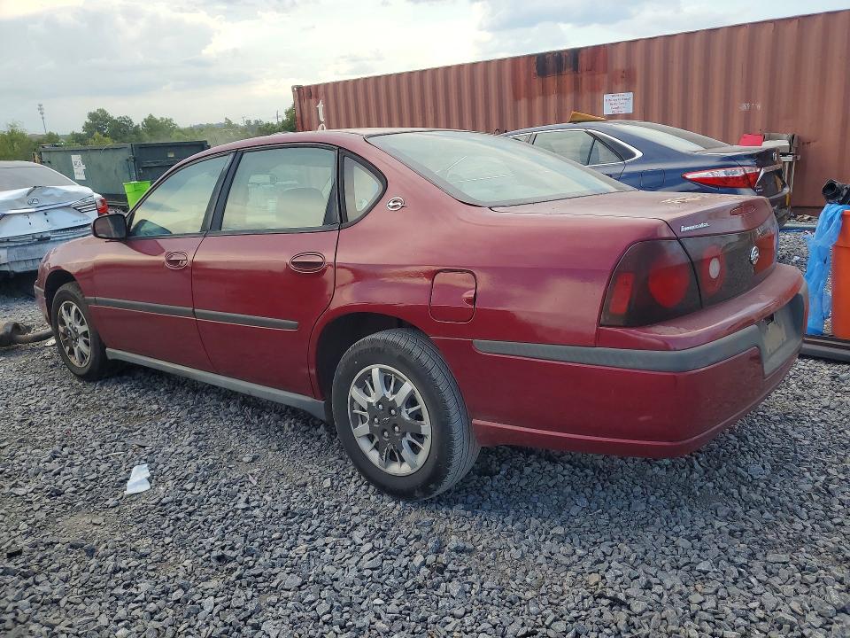 Photo 2 from auction – 2005 CHEVROLET IMPALA with VIN 2G1WF52EX59265366