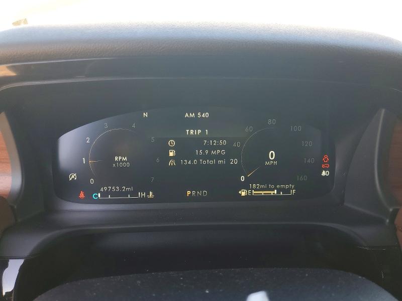 Photo 9 from auction – 2022 LINCOLN AVIATOR with VIN 5LM5J7XCXNGL03211