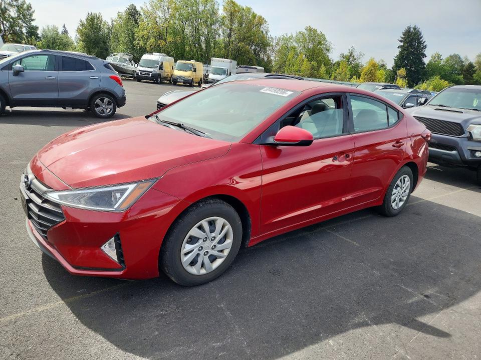 HYUNDAI ELANTRA 2020 with VIN KMHD74LFXLU899320 - Photo from auction