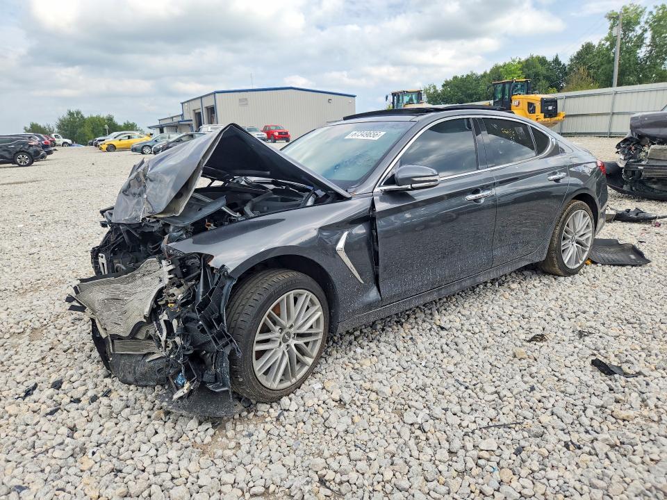 Photo 1 from auction – 2021 GENESIS G70 with VIN KMTG64LAXMU079895