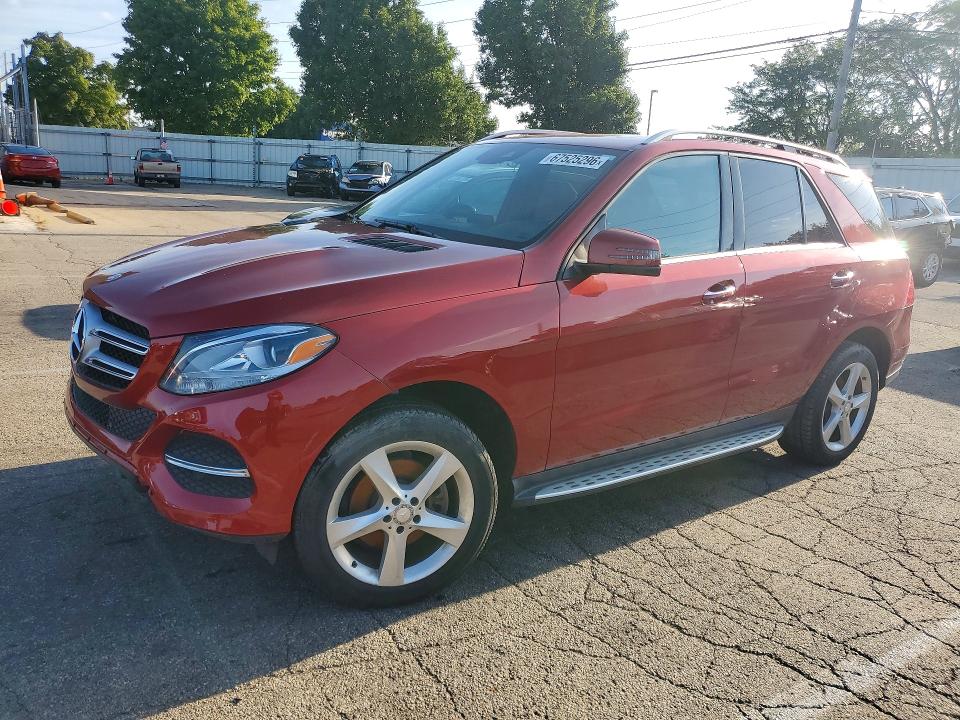 2016 MERCEDES-BENZ GLE - Търг №67525296