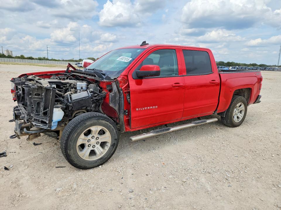 CHEVROLET SILVERADO 2018 with VIN 3GCUKREC4JG527684 - Photo from auction