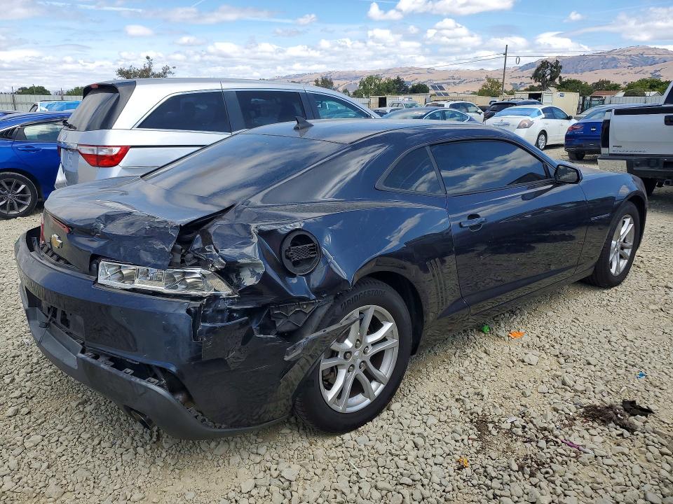 Photo 3 from auction – 2014 CHEVROLET CAMARO with VIN 2G1FE1E38E9234932