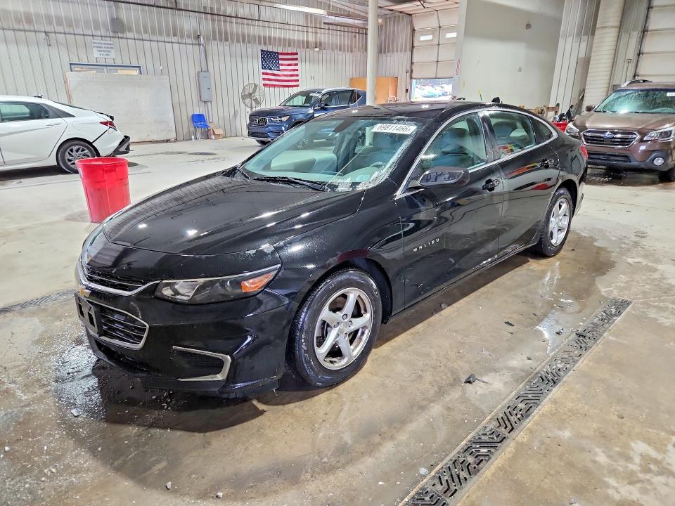 CHEVROLET MALIBU 2018 with VIN 1G1ZC5ST4JF245684 - Photo from auction