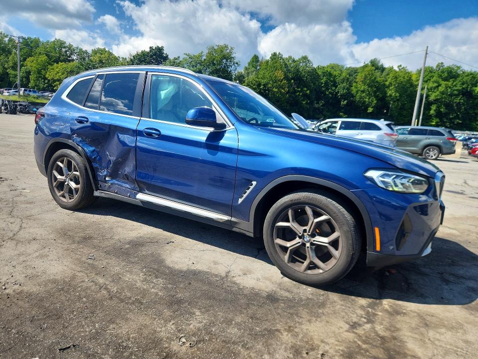 Photo 4 from auction – 2022 BMW X3 with VIN 5UX53DP00N9J49827