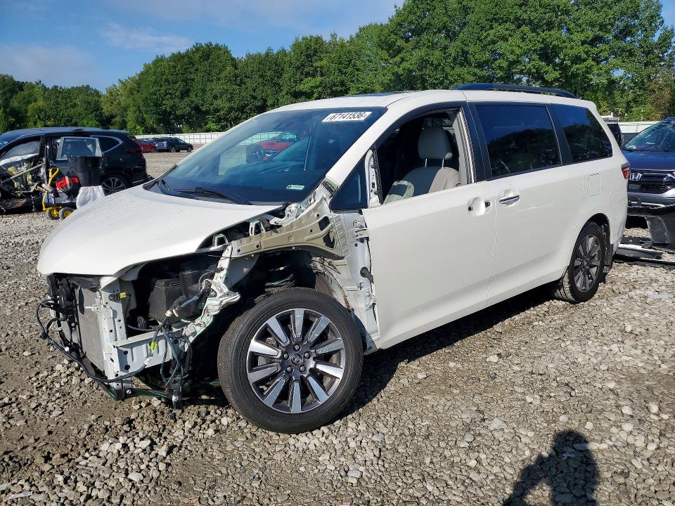 TOYOTA SIENNA 2019 with VIN 5TDDZ3DC8KS224128 - Photo from auction