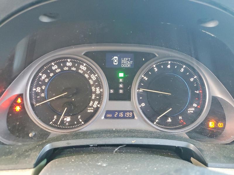 Снимка 9 от търг – 2010 LEXUS IS 250 с VIN JTHBF5C28A5117460