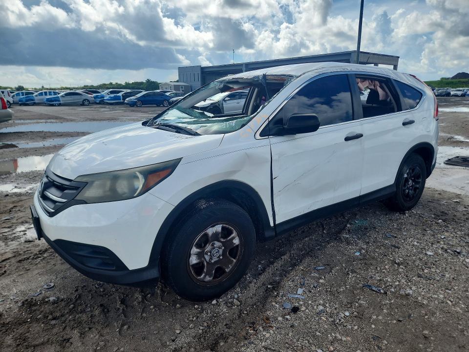 HONDA CR-V 2012 with VIN 5J6RM3H39CL019543 - Photo from auction