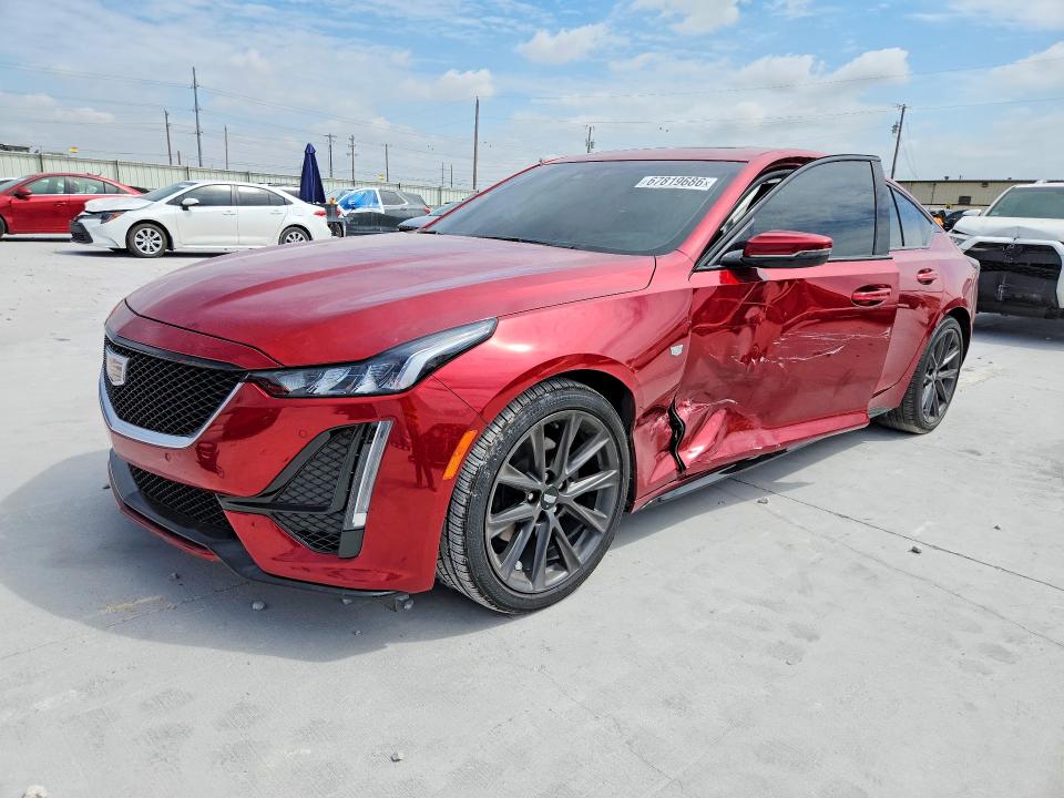 CADILLAC CT5 2024 с VIN 1G6DP5RK4R0116526 - Снимка от търг