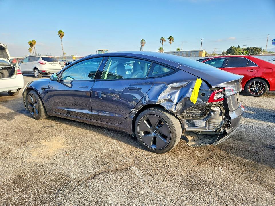 Photo 2 from auction – 2021 TESLA MODEL 3 with VIN 5YJ3E1EB1MF997791