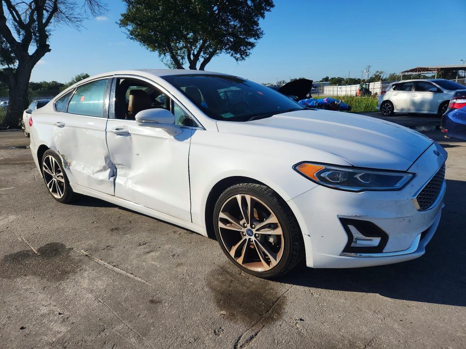 Photo 4 from auction – 2019 FORD FUSION with VIN 3FA6P0K91KR217518