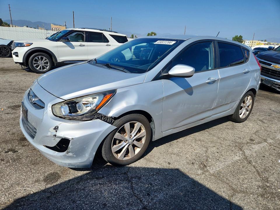 HYUNDAI ACCENT 2012 with VIN KMHCU5AE1CU004589 - Photo from auction