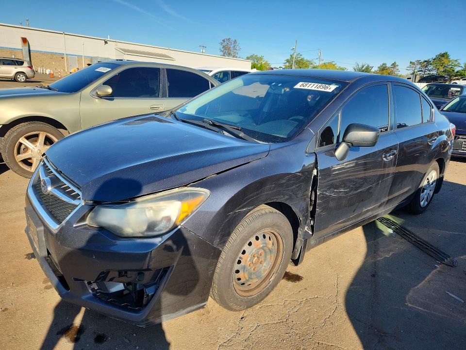 2016 SUBARU IMPREZA - Търг №68111896