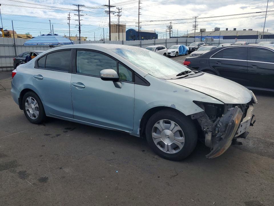 Photo 4 from auction – 2012 HONDA CIVIC with VIN JHMFB4F27CS006857