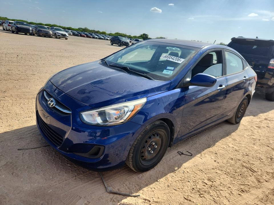 HYUNDAI ACCENT 2016 con VIN KMHCT4AE7GU142883 - Foto de la subasta