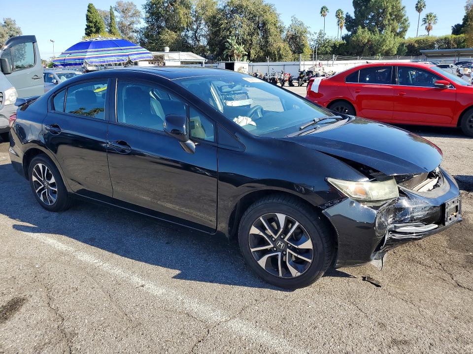 Photo 4 from auction – 2013 HONDA CIVIC with VIN 19XFB2F83DE000956
