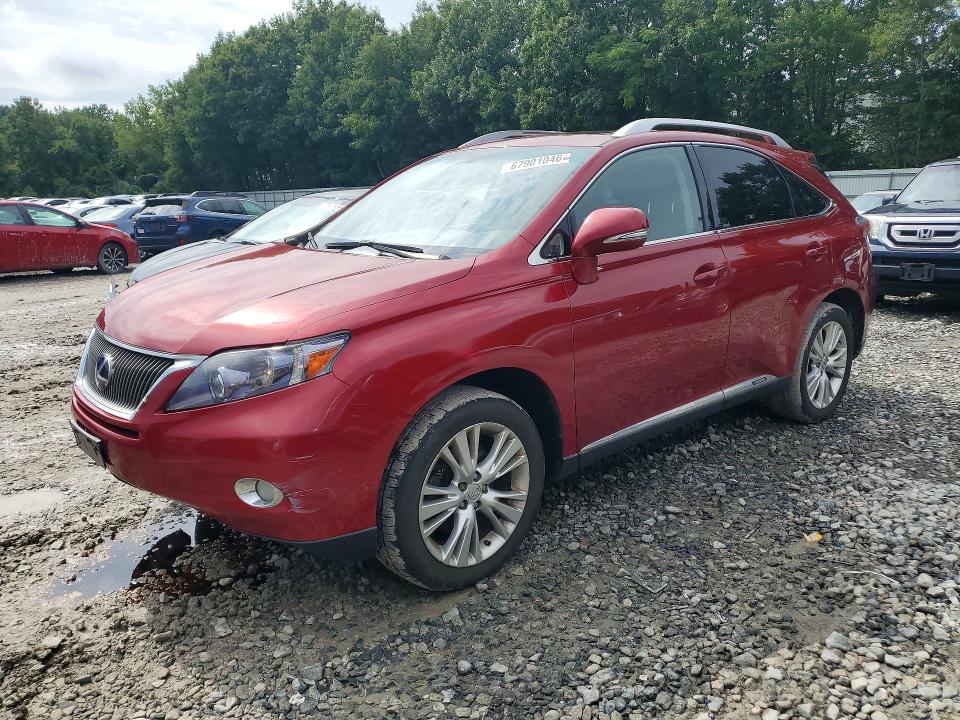 LEXUS RX 2010 with VIN JTJBC1BA0A2017606 - Photo from auction