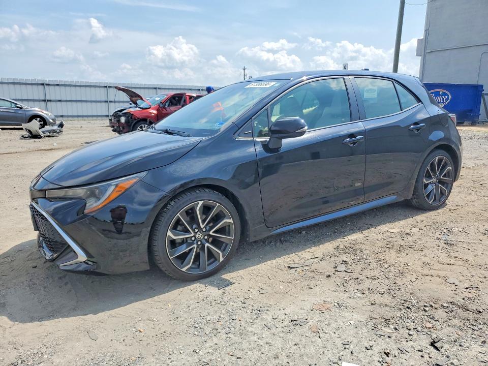 Photo 1 from auction – 2019 TOYOTA COROLLA HATCHBACK with VIN JTNK4RBE6K3024701