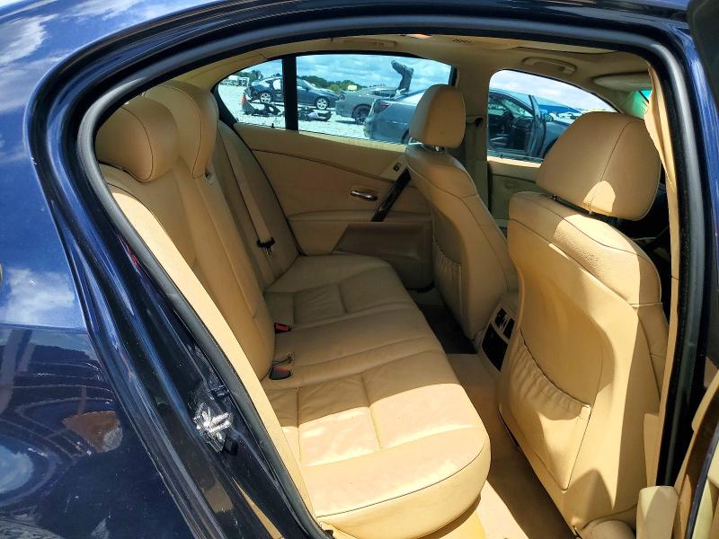 Photo 10 from auction – 2006 BMW 525 with VIN WBANF33576CS34444
