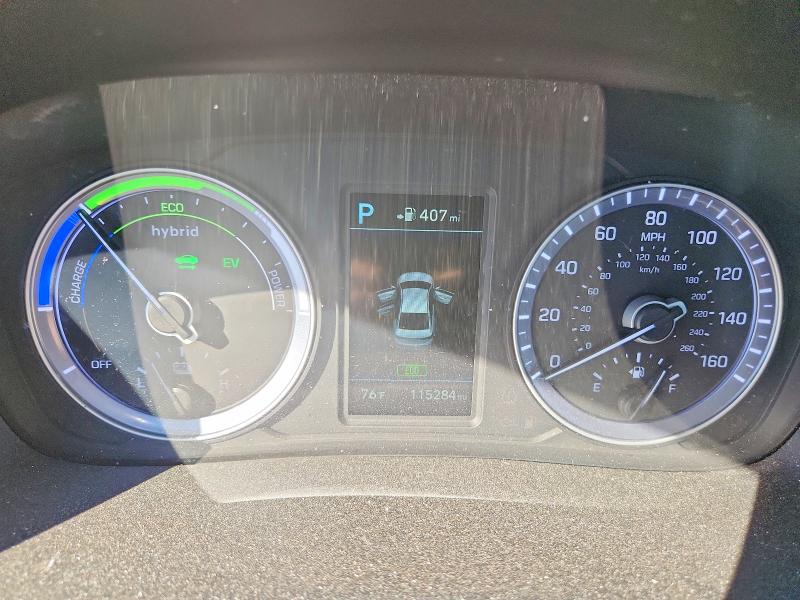 Снимка 9 от търг – 2018 HYUNDAI SONATA HYBRID с VIN KMHE34L33JA085627