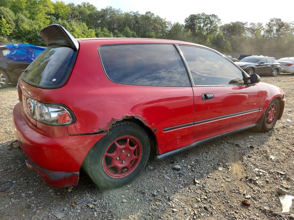 Photo 3 from auction – 1994 HONDA CIVIC with VIN 2HGEH2371RH502075
