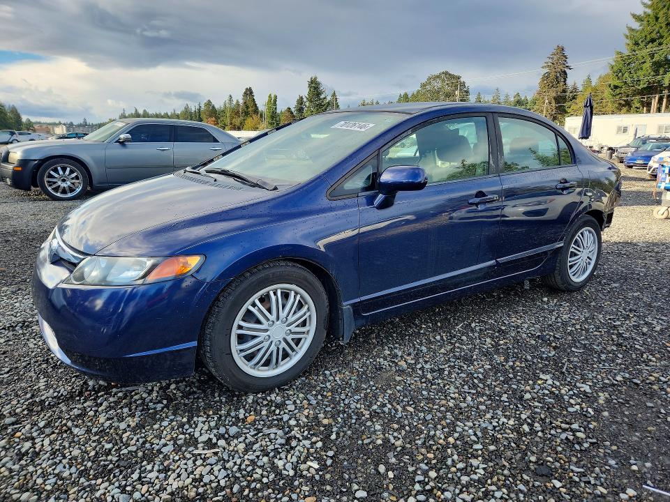 HONDA CIVIC 2008 with VIN 1HGFA16588L047417 - Photo from auction