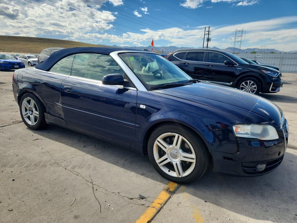 Photo 4 from auction – 2007 AUDI A4 with VIN WAUDF48H87K035768