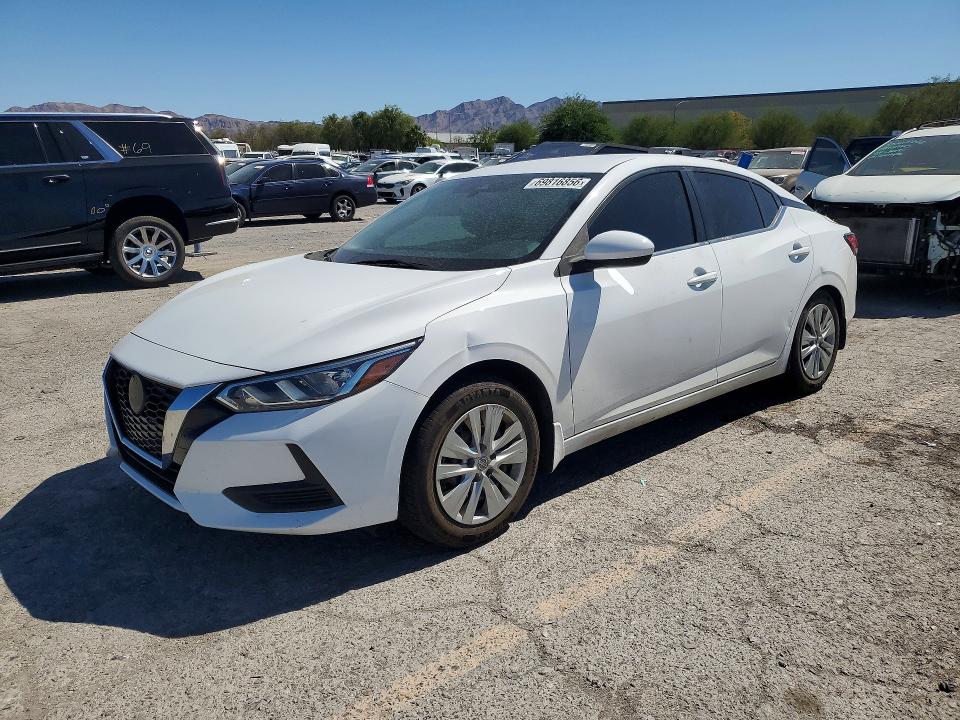 NISSAN SENTRA 2021 с VIN 3N1AB8BV0MY330175 - Снимка от търг