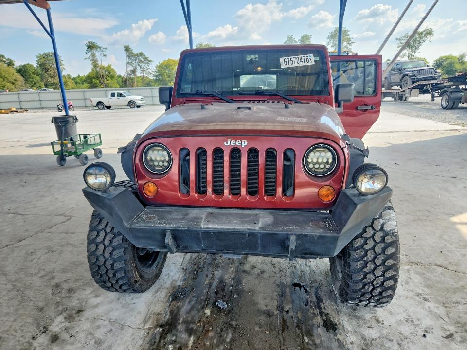 Photo 5 from auction – 2007 JEEP WRANGLER with VIN 1J8GA59127L216793