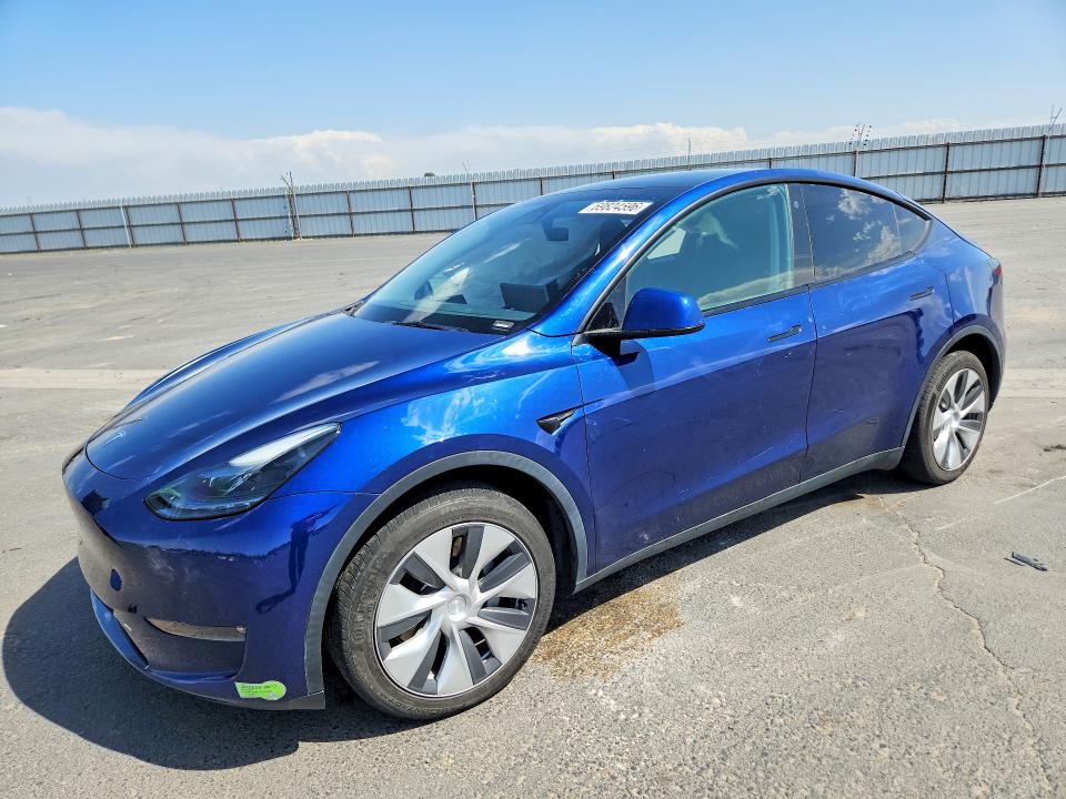 TESLA MODEL Y 2023 with VIN 7SAYGDEE0PF784334 - Photo from auction