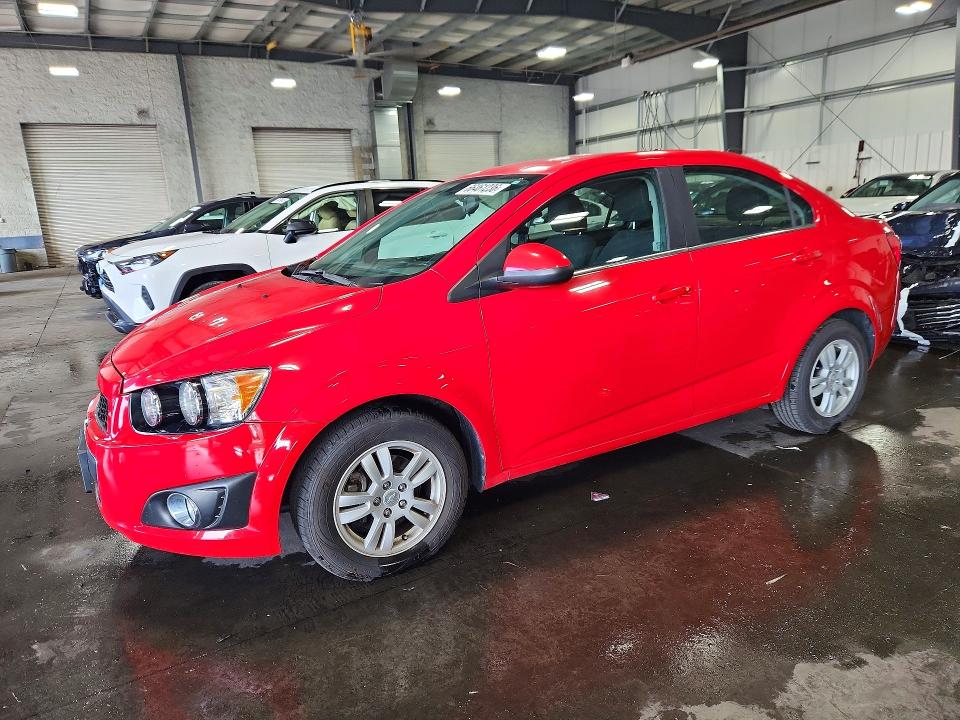 CHEVROLET SONIC 2014 with VIN 1G1JC5SH1E4238783 - Photo from auction